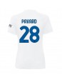 Inter Milan Benjamin Pavard #28 Venkovní Dres pro Dámské 2023-24 Krátký Rukáv